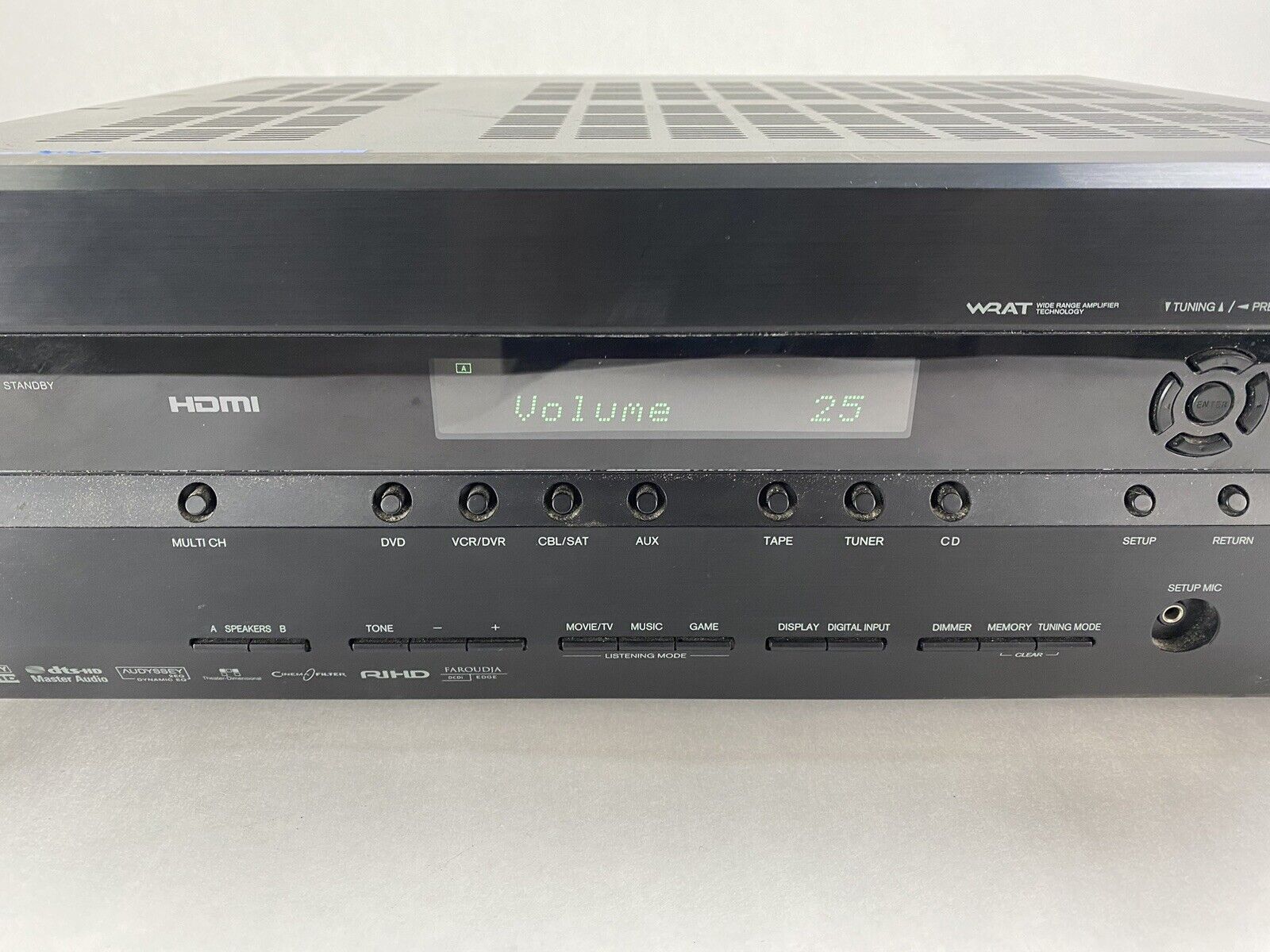 Onkyo Receiver HT-R667 For Parts or Repair
