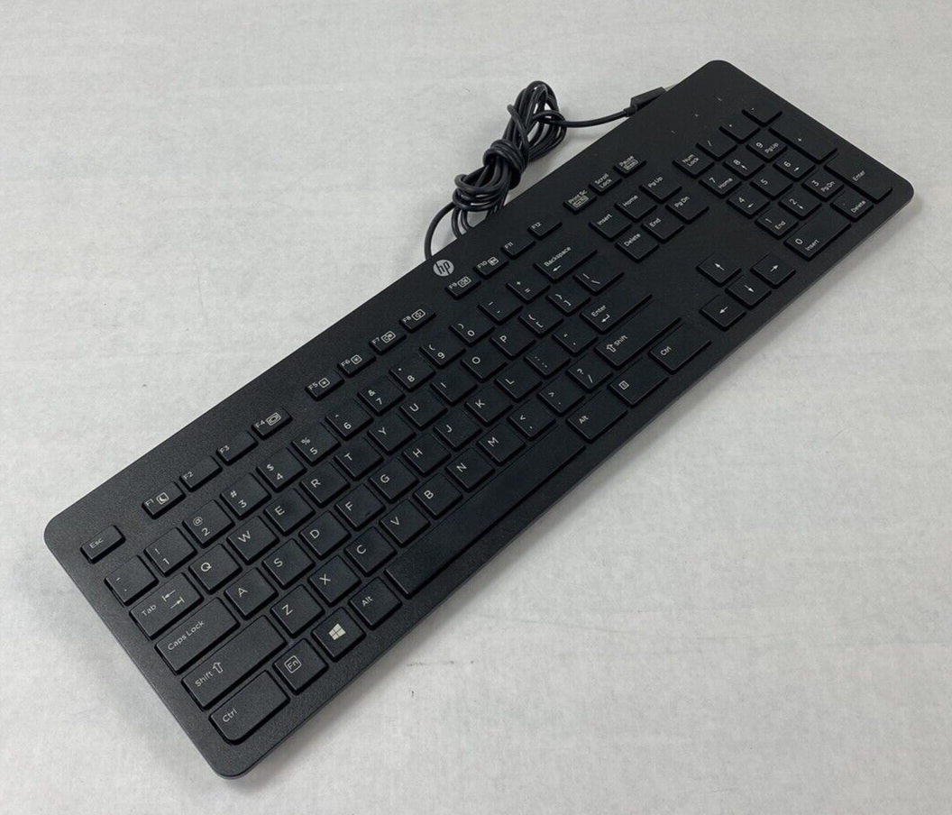 Lot of 6 HP PH0U USB Slim Keyboard Tested