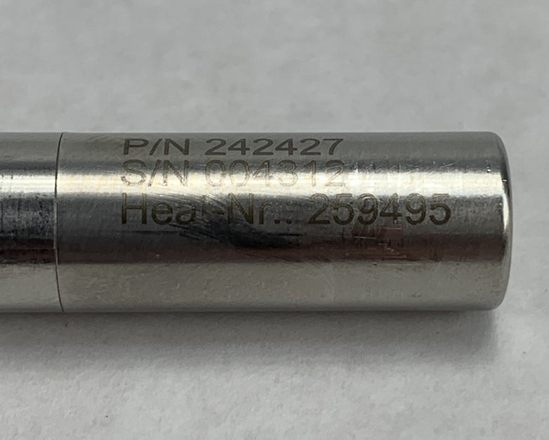 Hamilton Visifirm 242453 Heat No. 531994 DO 325 Optical Sensor w/24247 Tip Cover