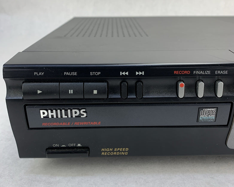 Philips CDR765 BK02 60Hz 120V Dual-deck Audio CD Recorder and Player - Parts