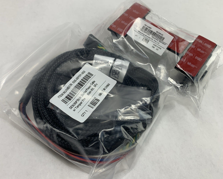 Lytx 03000101002 Power Cable Tamper Prevention Kit with 06500060000 Mounting Kit