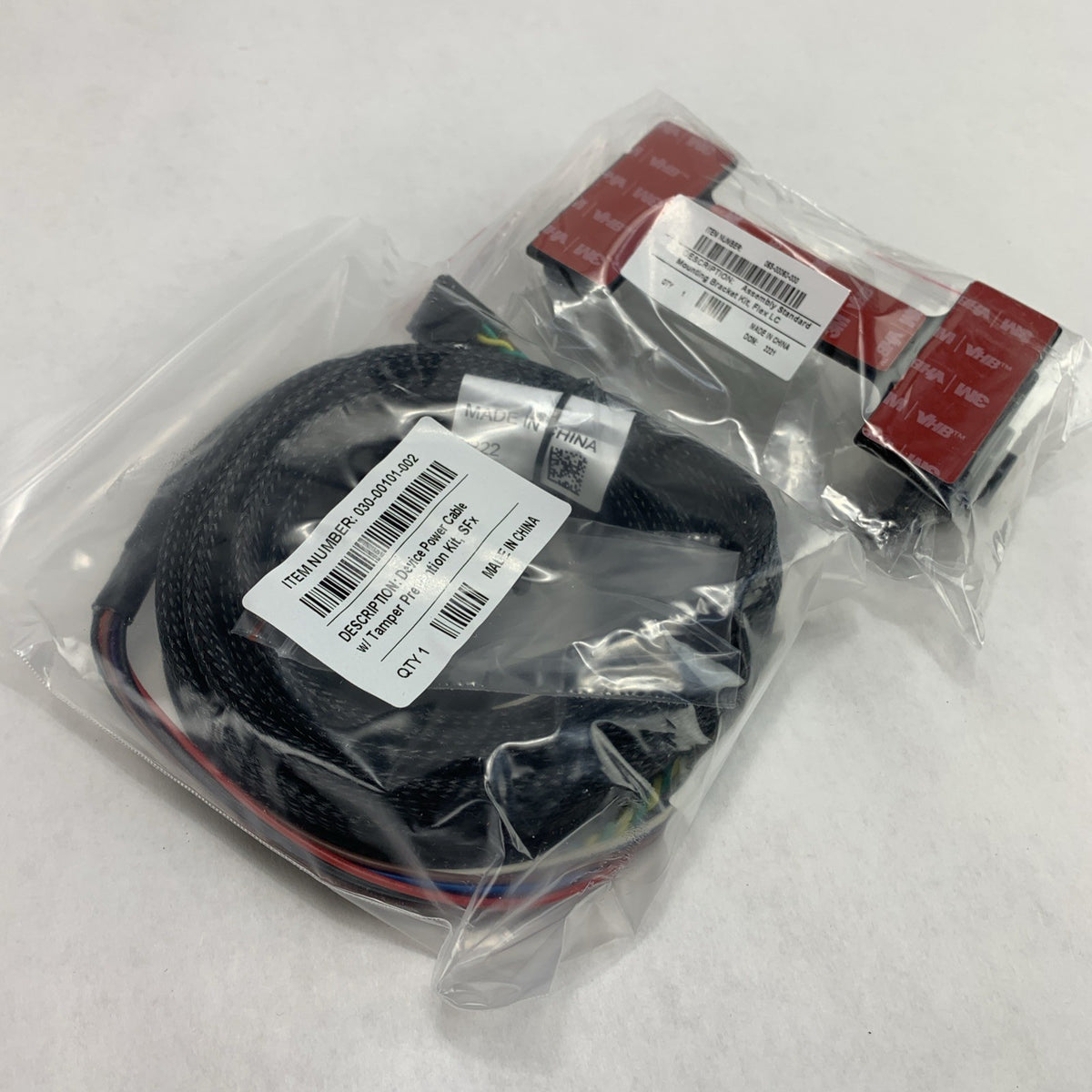 Lytx 03000101002 Power Cable Tamper Prevention Kit with 06500060000 Mounting Kit0