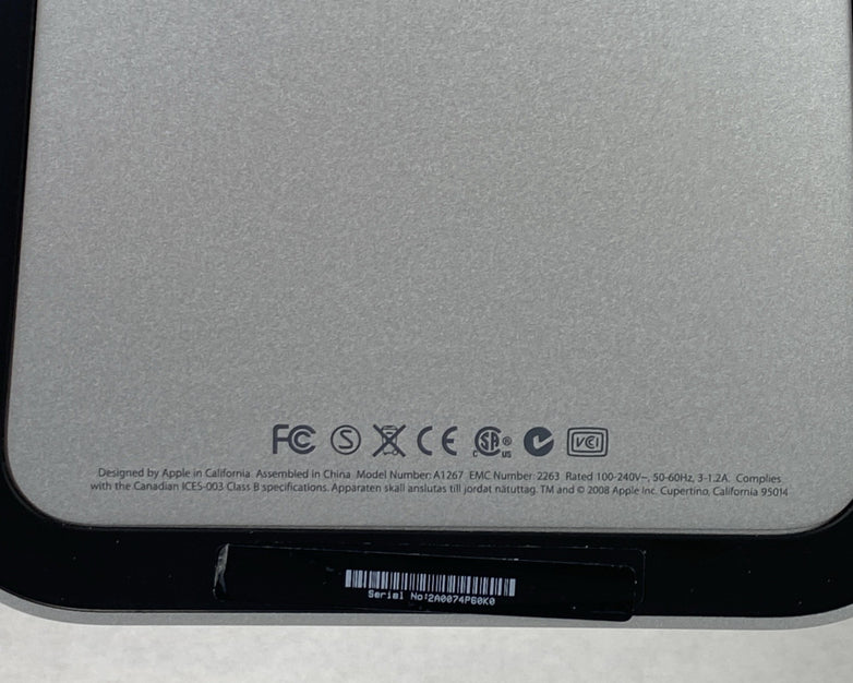 Apple A1267 24" LED Cinema Display Monitor