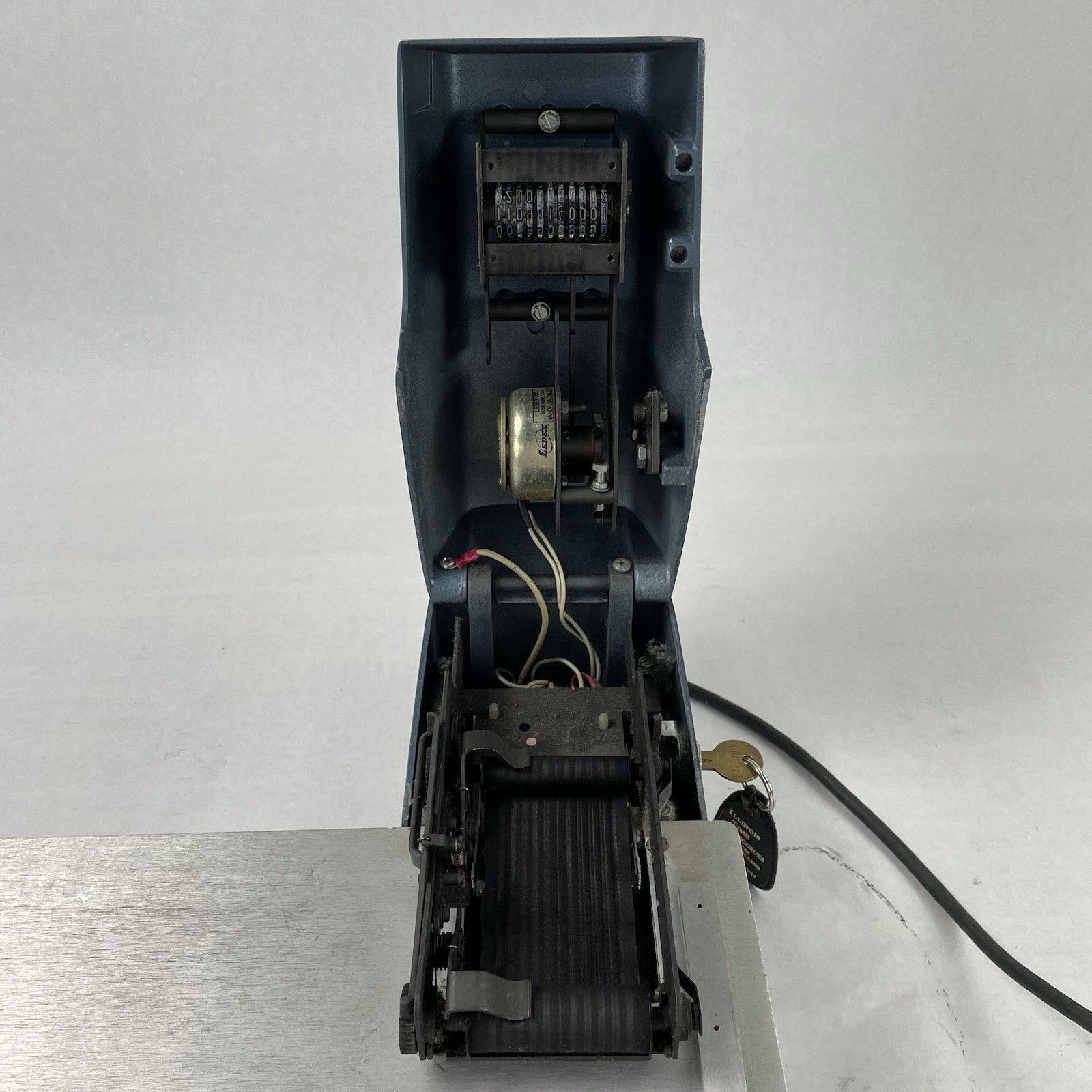 ILL. Time Recorder Co. Date Time Stamp Recorder Tested