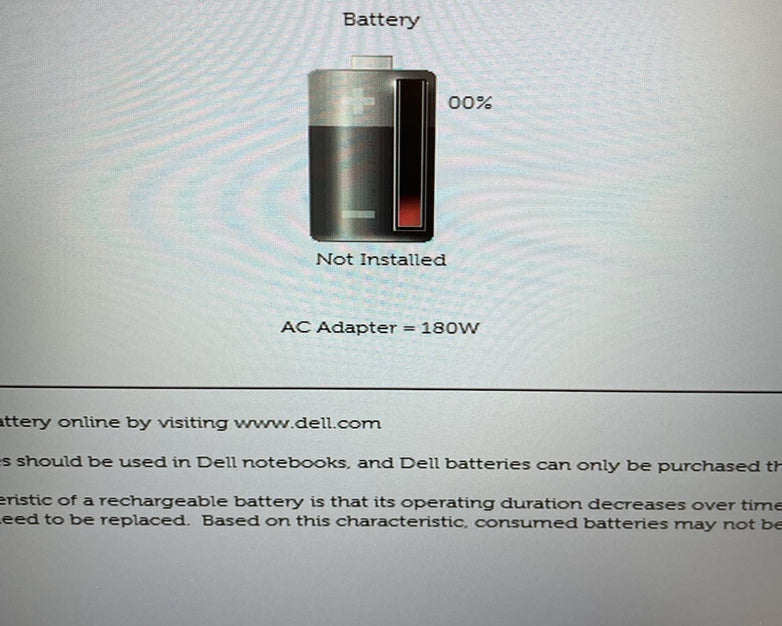 Dell Latitude 5580 15.6" i5-7300U 2.60 GHz 8 GB RAM No SSD/OS/AC/Batt
