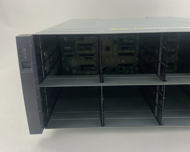 NetApp DS4243 NAJ‑0801 4U 24‑Bay Disk Shelf Chassis 2x IOM3 4x PSUs No HDDs