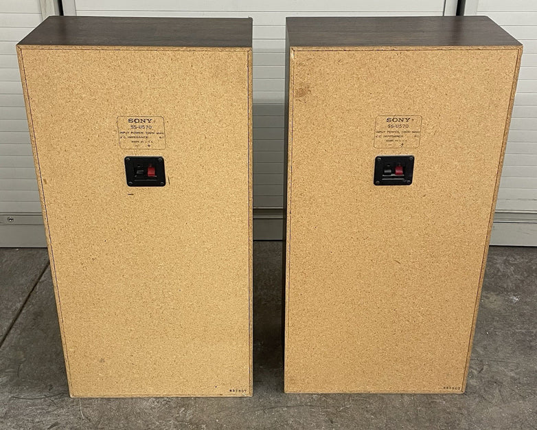 Dual Sony SS-U570 Floor Speakers