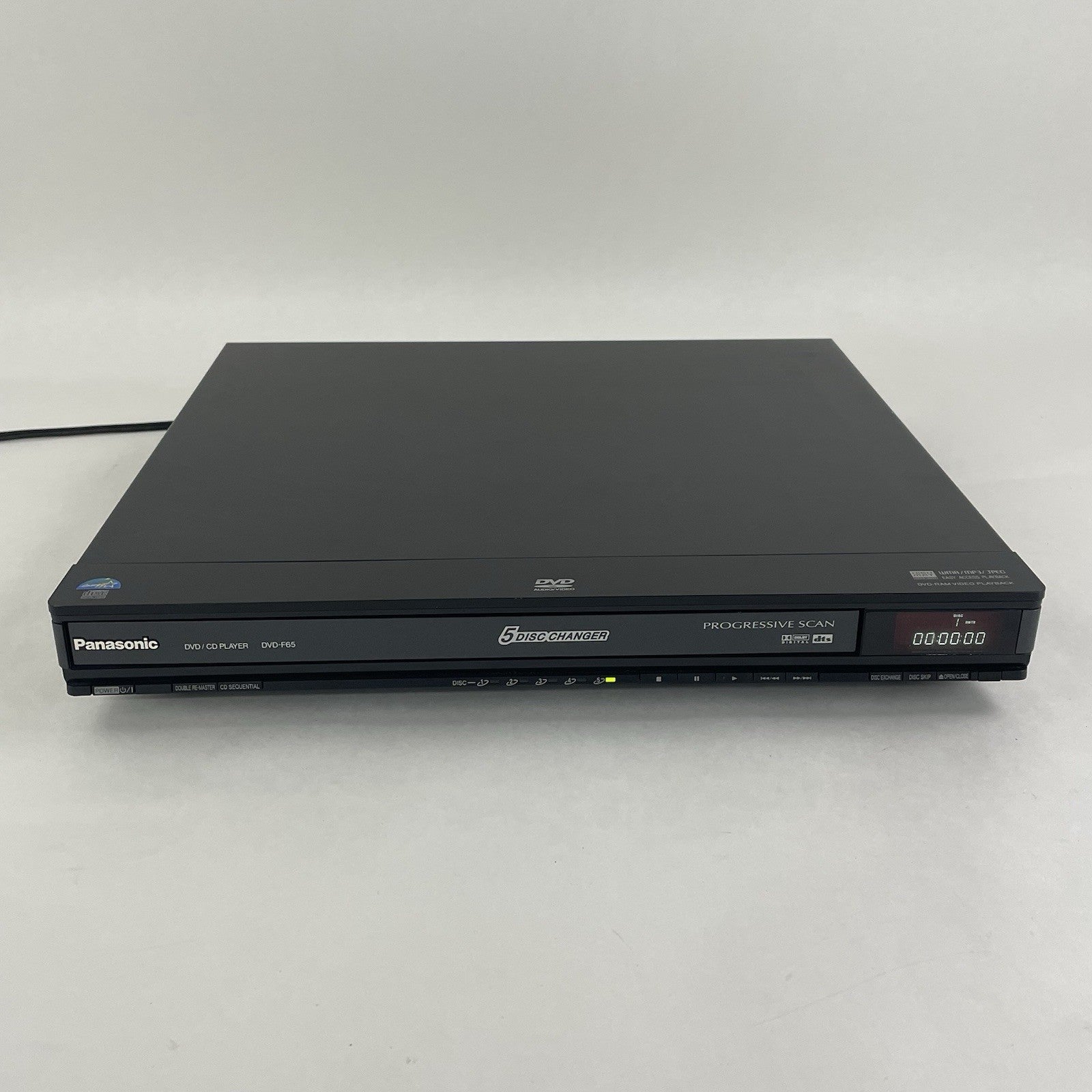 Panasonic DVD-F65 5 Disc DVD Player1