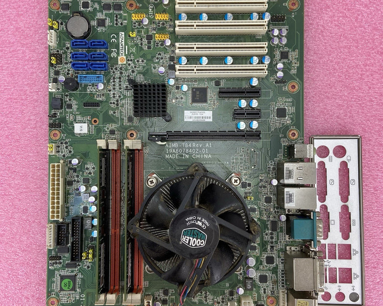 Advantech AIMB-784 Motherboard Intel Core i5-4570S 2.9GHz 8GB RAM w/IO