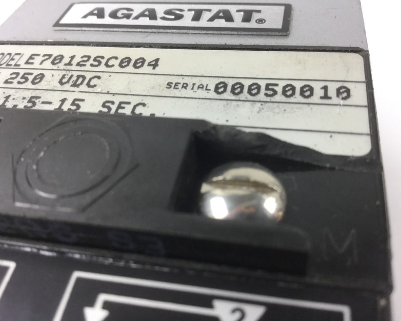Agastat E7012SC004 Relay