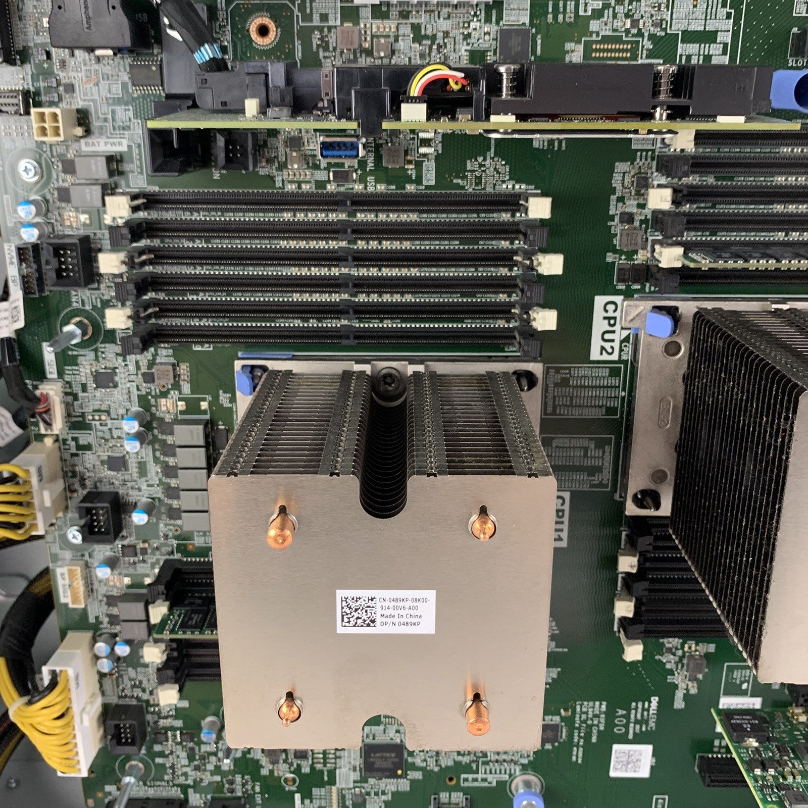 Dell PowerEdge T640 Tower Server 2x  Gold 6125 2.6 GHz  64 GB Ram No OS No HDD
