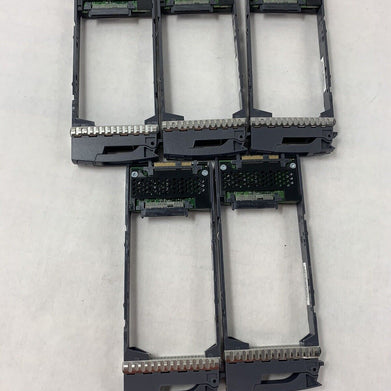 Lot of 5 NetApp SAS 2.5" Drive Craddy 111-00721 DS2246 FAS2240 FAS2650 SAN