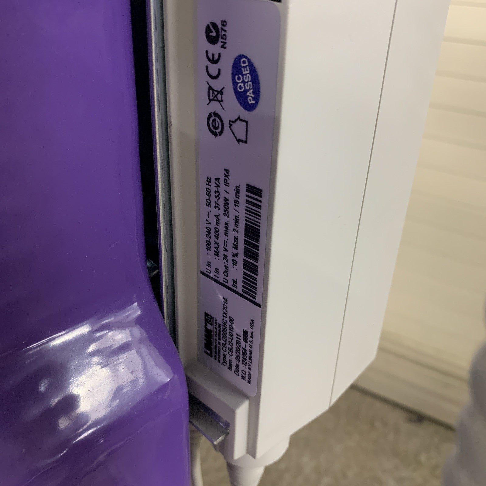 Vancare Vera II SB600 Powered Sit-to-Stand Patient Lift Powers Arms Don't Lift