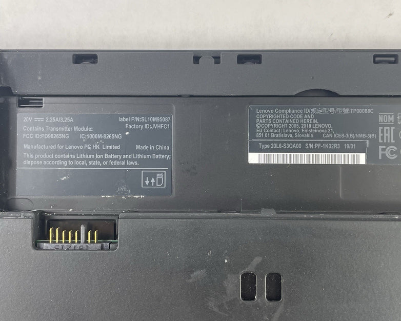 Lenovo ThinkPad T480 14" i5-8350U 1.70 GHz 8 GB RAM No SSD No OS - READ