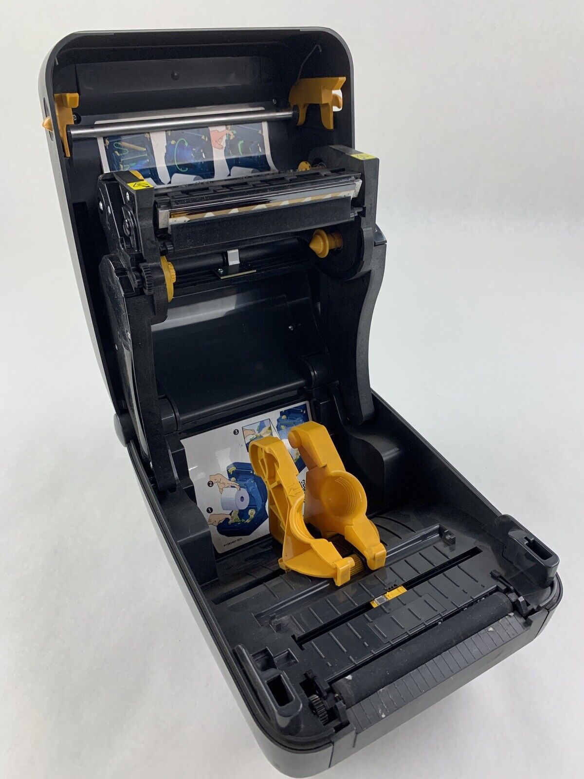 Zebra ZD500 Thermal Label Printer Bad Screen Tested Prints Parts and Repair