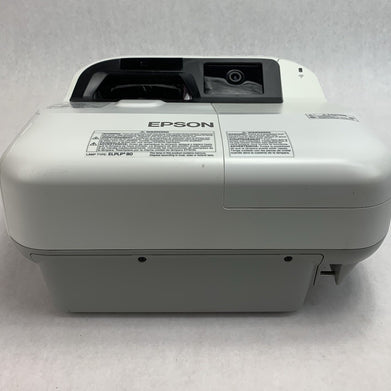 Epson BrightLink 595Wi H599A LCD Lamp Projector 3133 Lamp Hours - No Remote