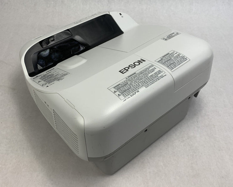 Epson H603A PowerLite 575W LCD Projector No Remote 574 Lamp Hours