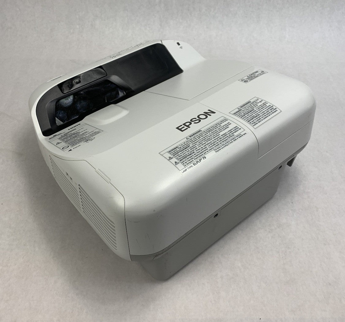 Epson H603A PowerLite 575W LCD Projector No Remote 574 Lamp Hours