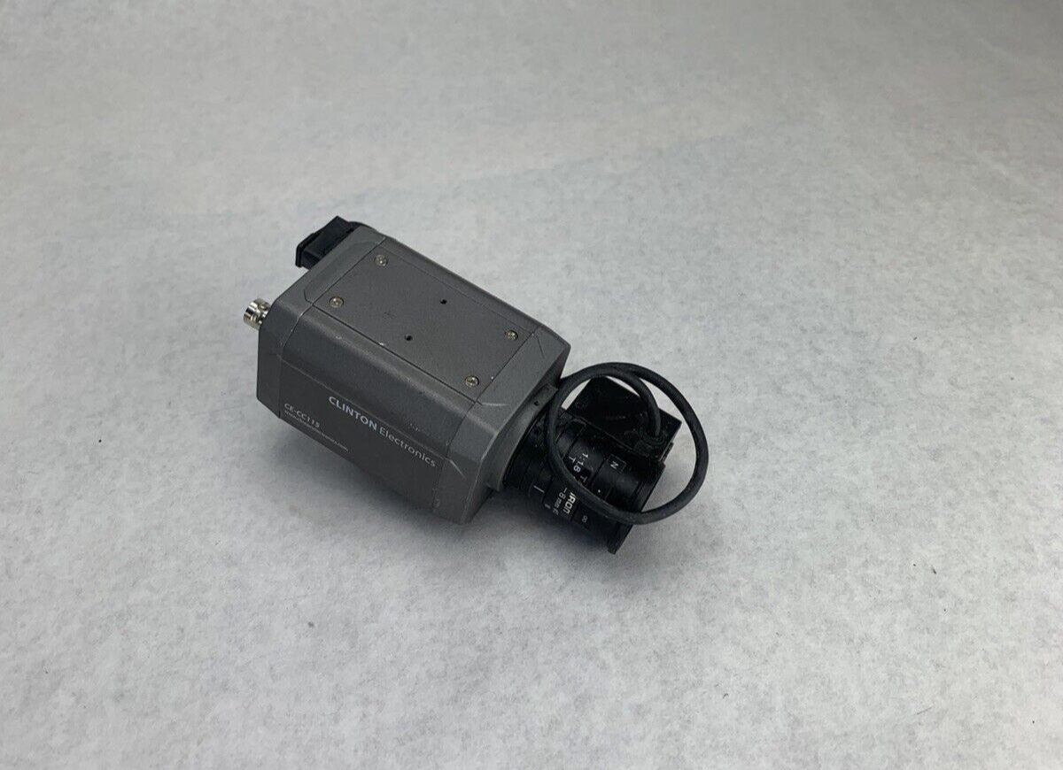 Clinton Electronics CE-CC115 Surveillance Camera For Parts or Repair