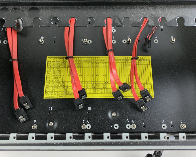 Advantech PC IPC-623BP-00XBE 4U Barebones Chassis w/ Advantech FSP700-80PSA