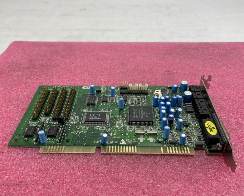 Analog Devices AD1845XP OPTI 7268VPE-A 929-0128 ISA Audio Card