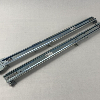 Dell PowerEdge 2U 0D927R 0J642R Static Rail Kit Right and Left Front