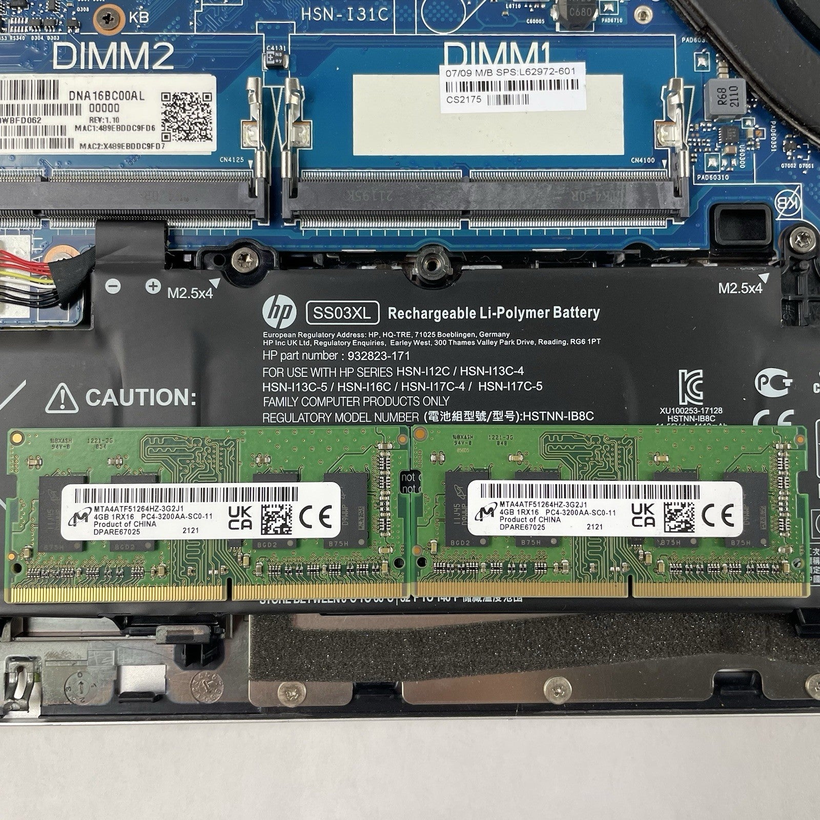 HP mt45 14" Ryzen 3 Pro 3300U 2.10 GHz 8 GB RAM No SSD/OS/AC - Tilted Key19