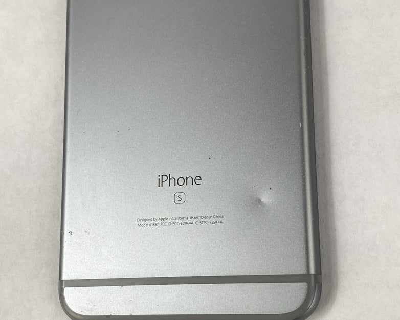 Apple iPhone 6 Plus A1687 128GB Unlocked 5.5" Space Gray os15.8.5 -Service Batt.