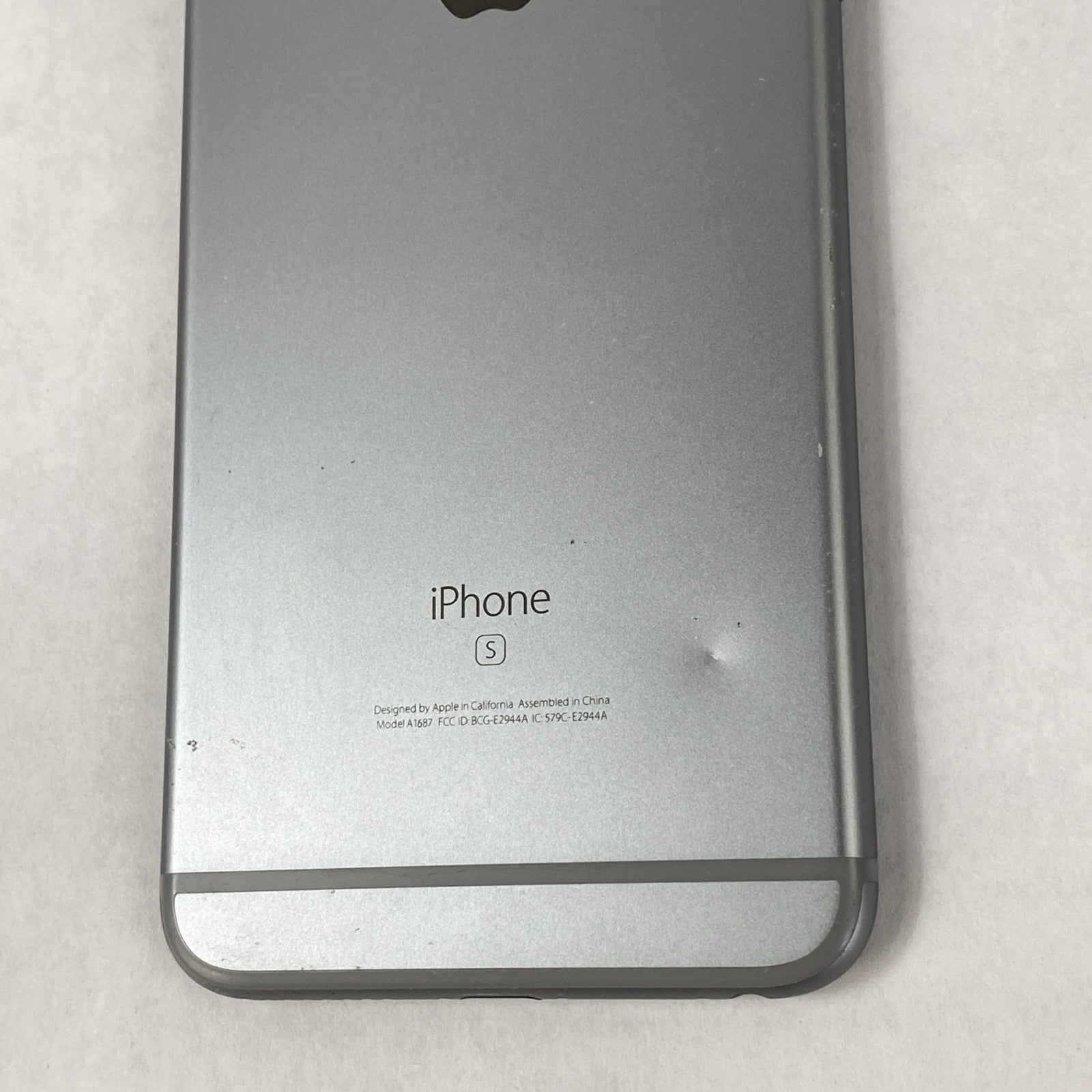 Apple iPhone 6 Plus A1687 128GB Unlocked 5.5" Space Gray os15.8.5 -Service Batt.12