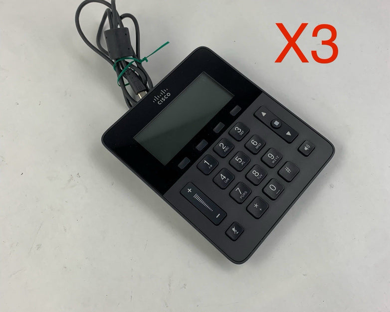 Cisco UC Phone CP-8831 Keypad - No Speaker - Lot of 3 - Untested