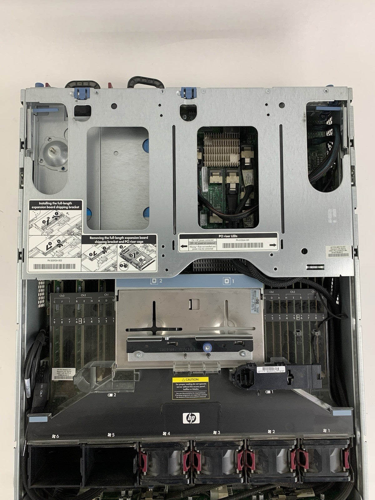 HP ProLiant DL380 Gen 7 Server 1x Intel Xeon E5620 2.4GHz 72GB RAM No HDD/OS16