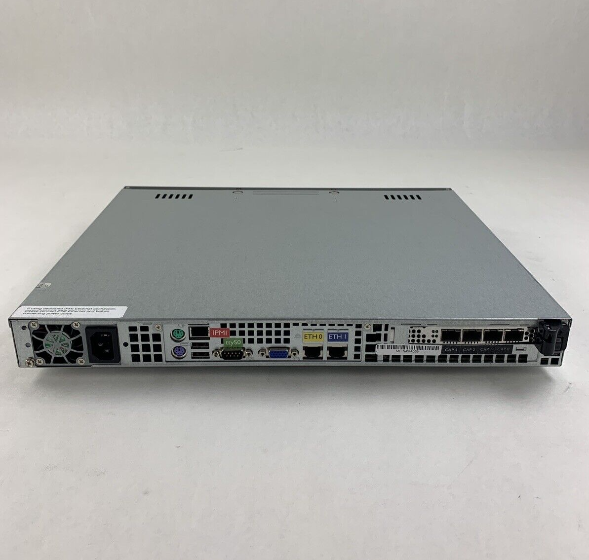 FireEye FEI-005 Firewall Security Equipment 8 GB Ram Tested No HDD No OS