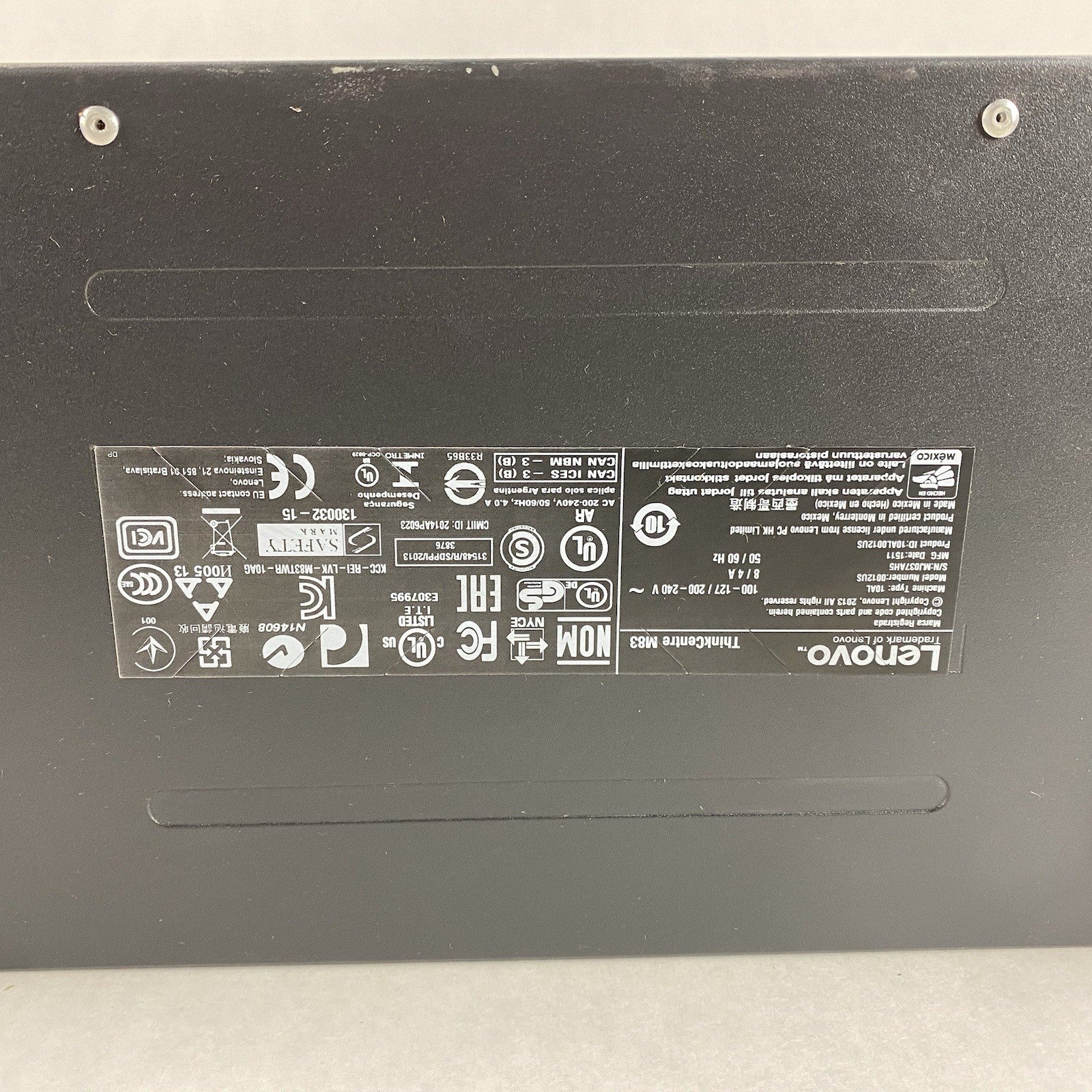 Lenovo ThinkCentre M83 MT Intel Core i7-4790 3.60GHz 8GB RAM No HDD No OS