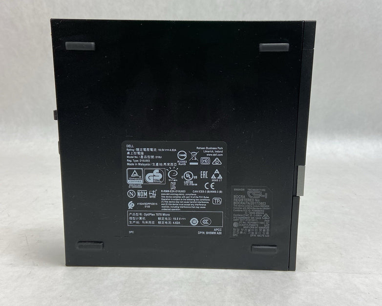 Dell Optiplex 7070 Micro Intel Core i7-9700T 2GHz 8GB RAM No AC/HDD/OS