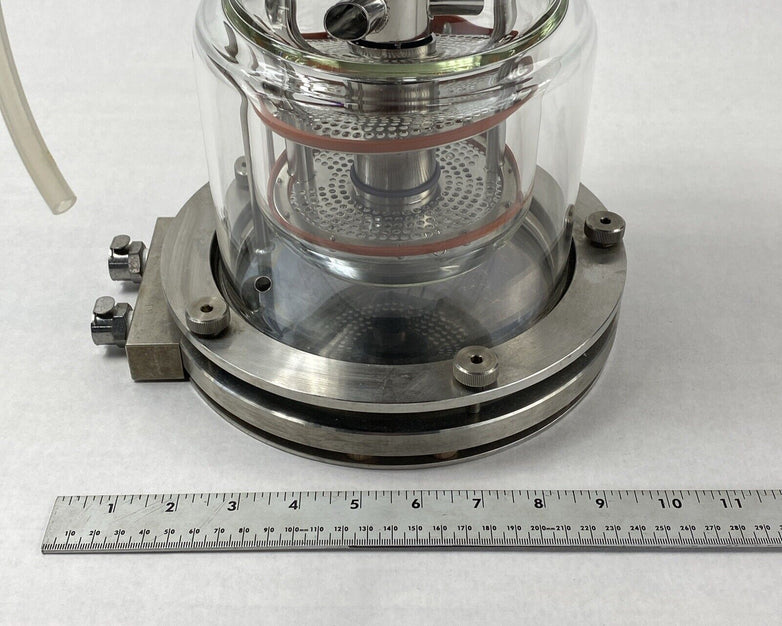 New Brunswick Scientific C842 Glass Jacketed Vessel Bioreactor