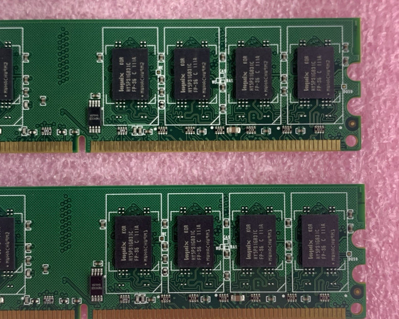 Super Talent T800UB2G/H STT DDR2-800 PC6400 4x2 GB Sticks Memory Ram Lot of 4x