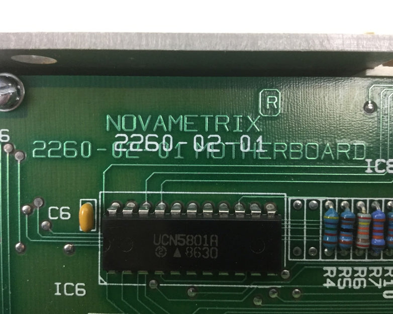 NOVAMETRIX Medical Systems 840, Front Screen w/Motherboard 2260-02-01