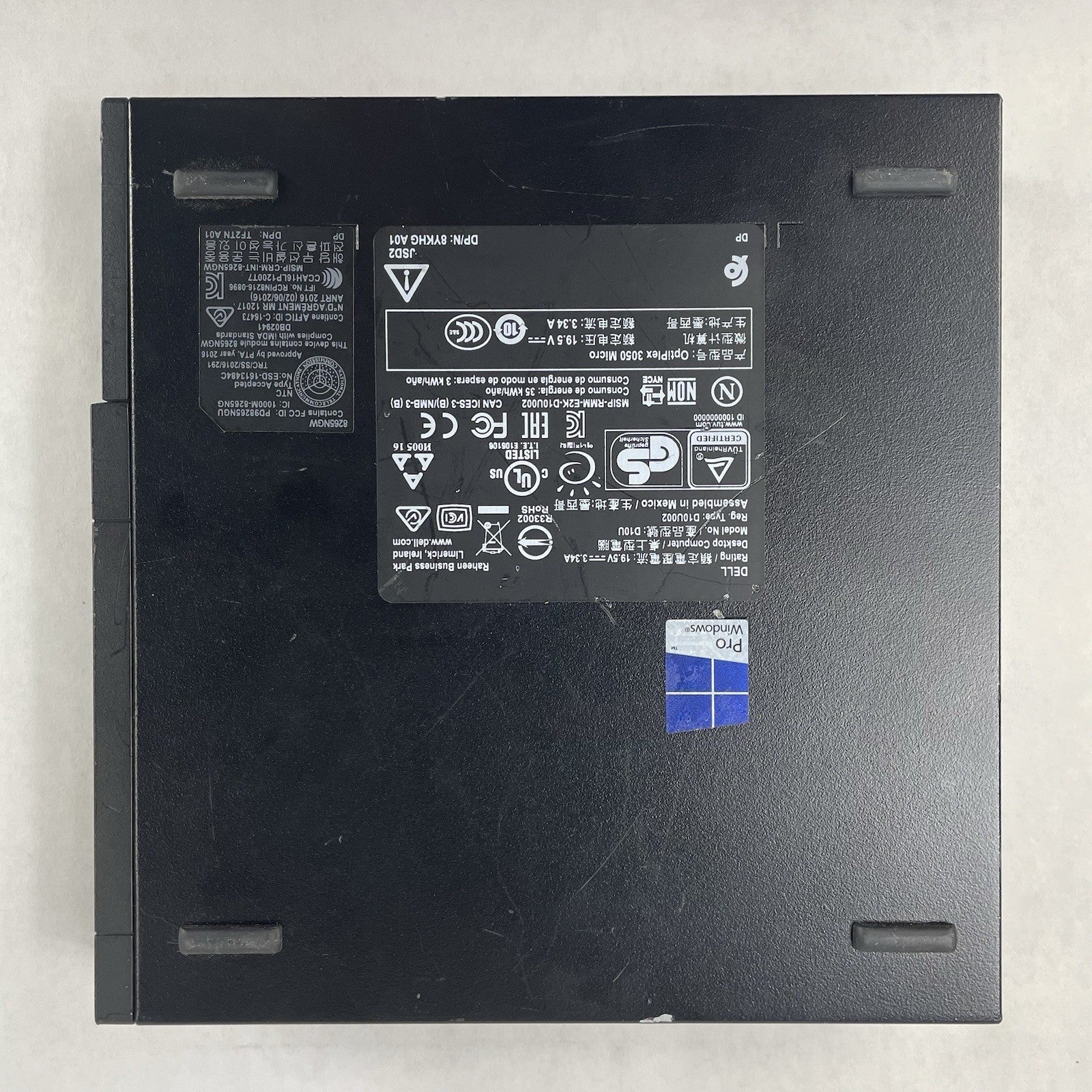 Dell Optiplex 3050 Micro i5-6500T 2.50 GHz 8 GB RAM No SSD/OS8