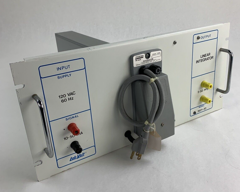 Lab-Volt 3621-30 Industrial Linear Integrator 120 VAC 60 Hz Untested