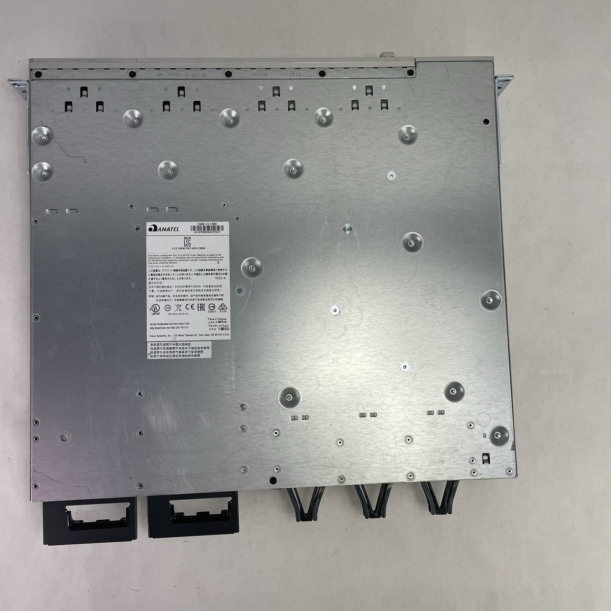 Cisco WS-C3850-12XS-S V02 IP Base Switch 12 SFP+ Eth Port 2X PSU - Tested12