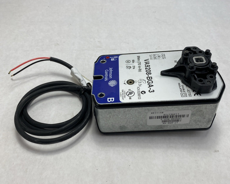 Johnson Controls VA9208-BGA-3 Electric Spring Return Valve Actuator