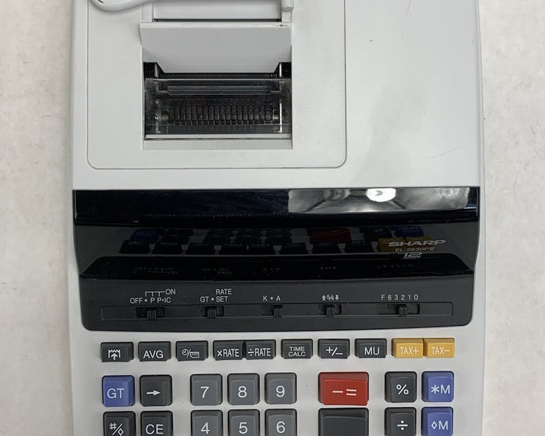 Sharp EL-2630PIII Desktop Printing Calculator