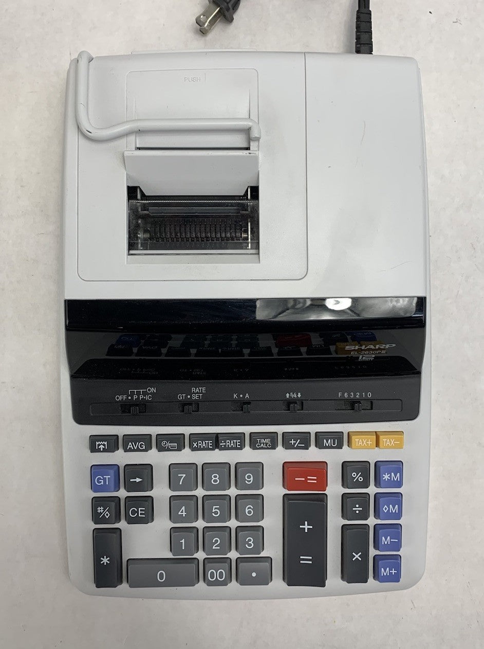 Sharp EL-2630PIII Desktop Printing Calculator5