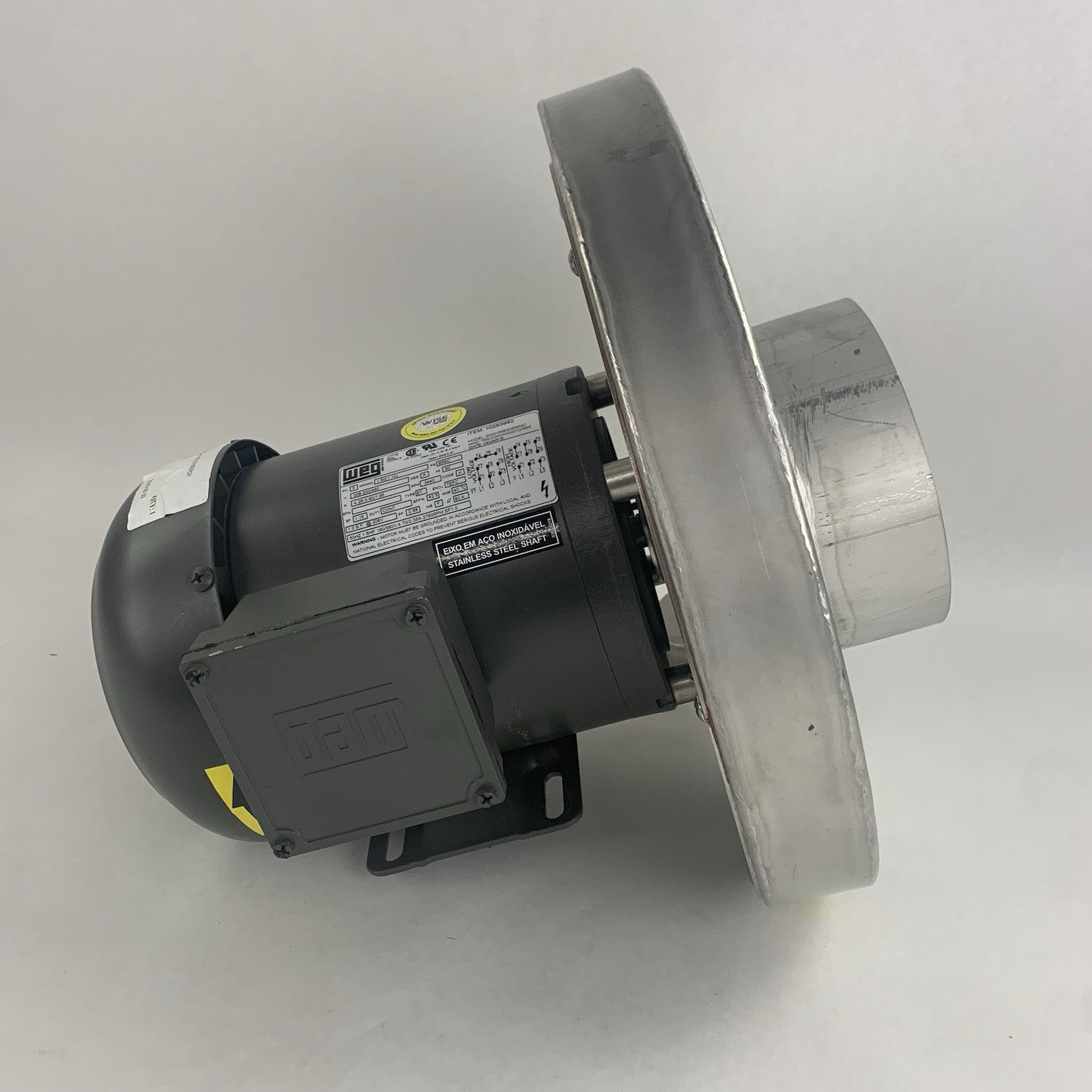 Weg Z000156ES3EB56C 1.5 HP 208-230/460 V 3PH 10263992 Blower Untested2