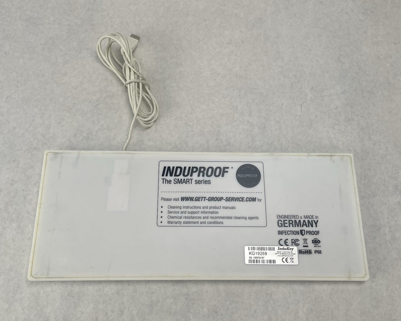 Indukey InduProof1 KG19269 Industrial Infection Proof Keyboard Tested
