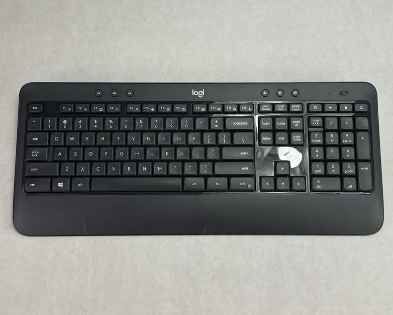 Logitech Logi K540 Wireless Desktop Keyboard Black No Dongle Lot of 2