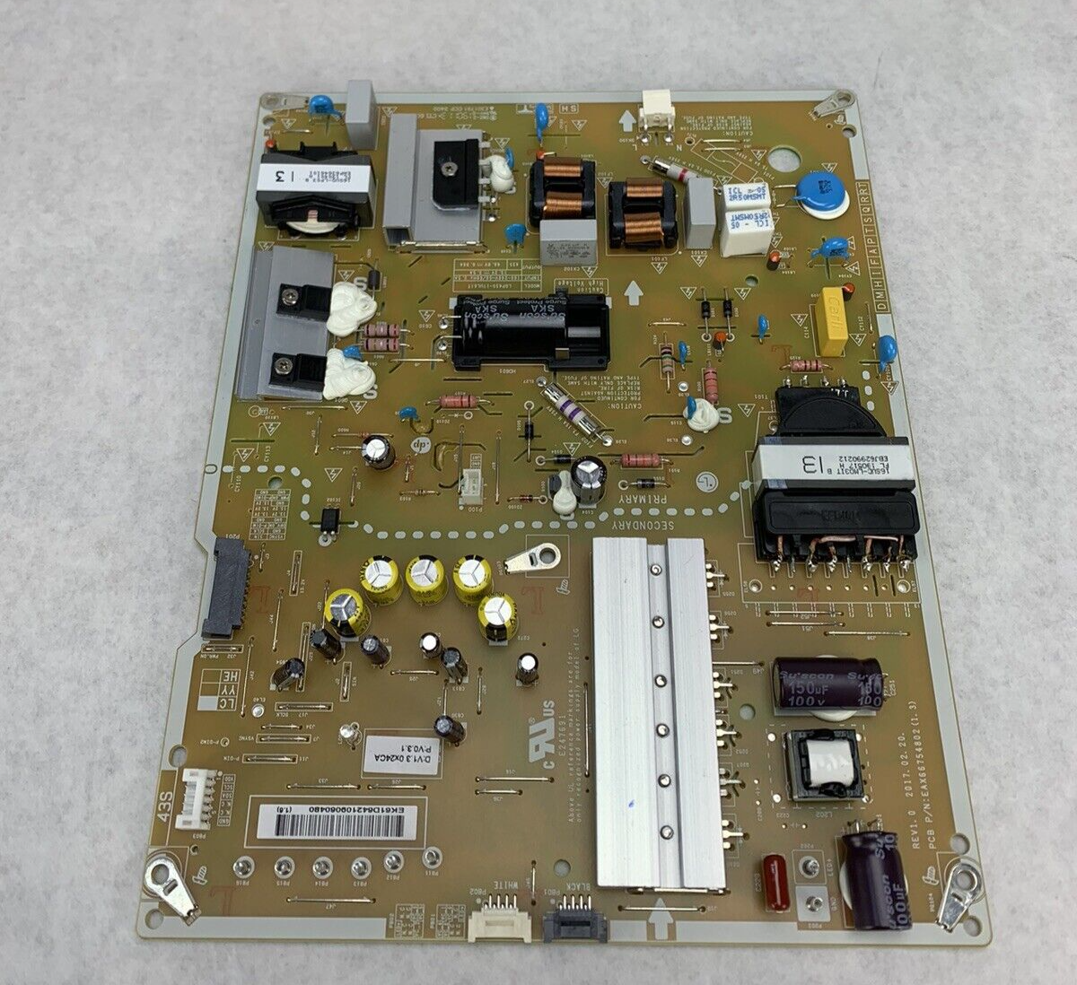 LG 435-17UL6IT Power Supply Board V0.3.1