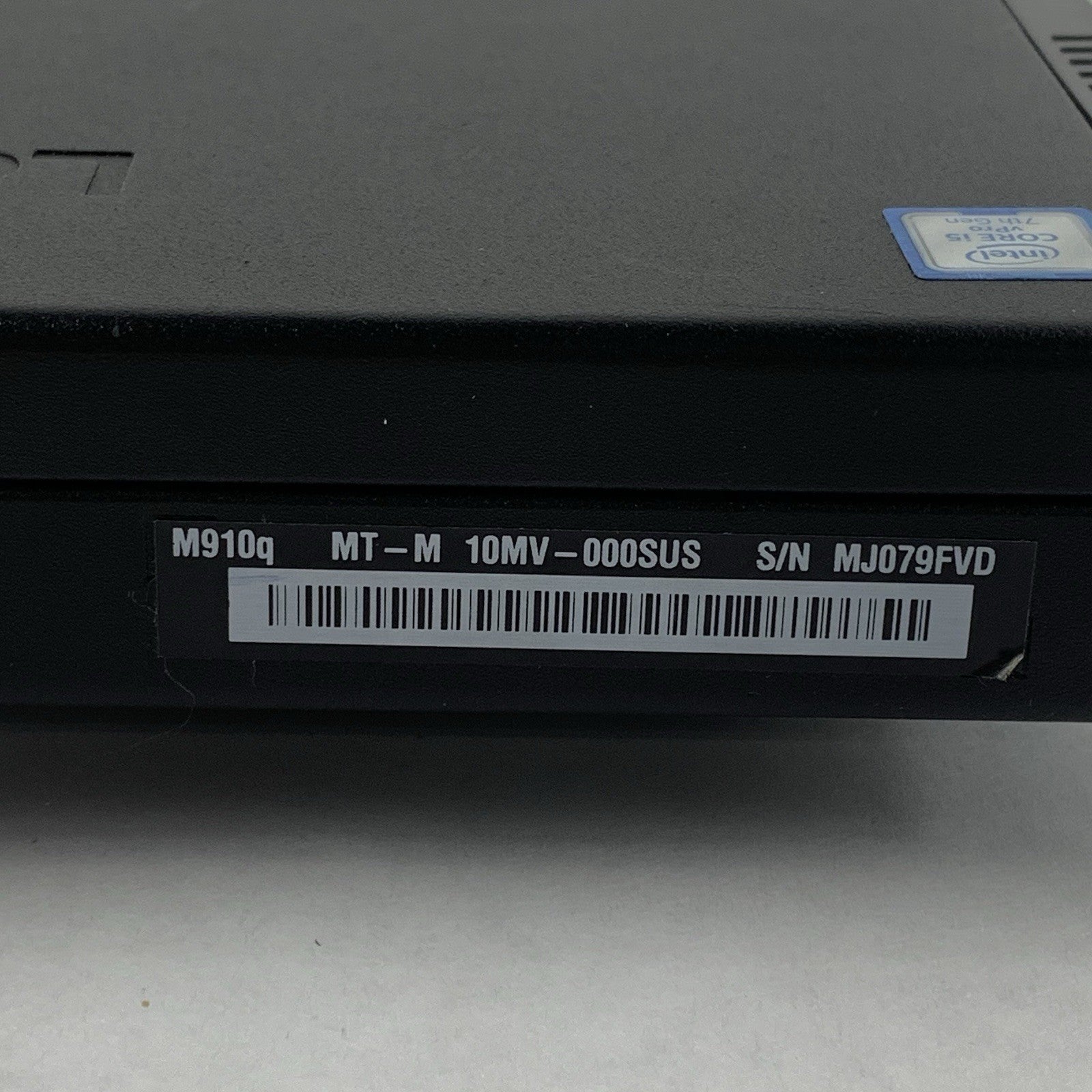 Lenovo M910q i5-7500T 2.7 GHz 8 GB RAM No SSD/HDD No OS No AC Adapter No Ant4