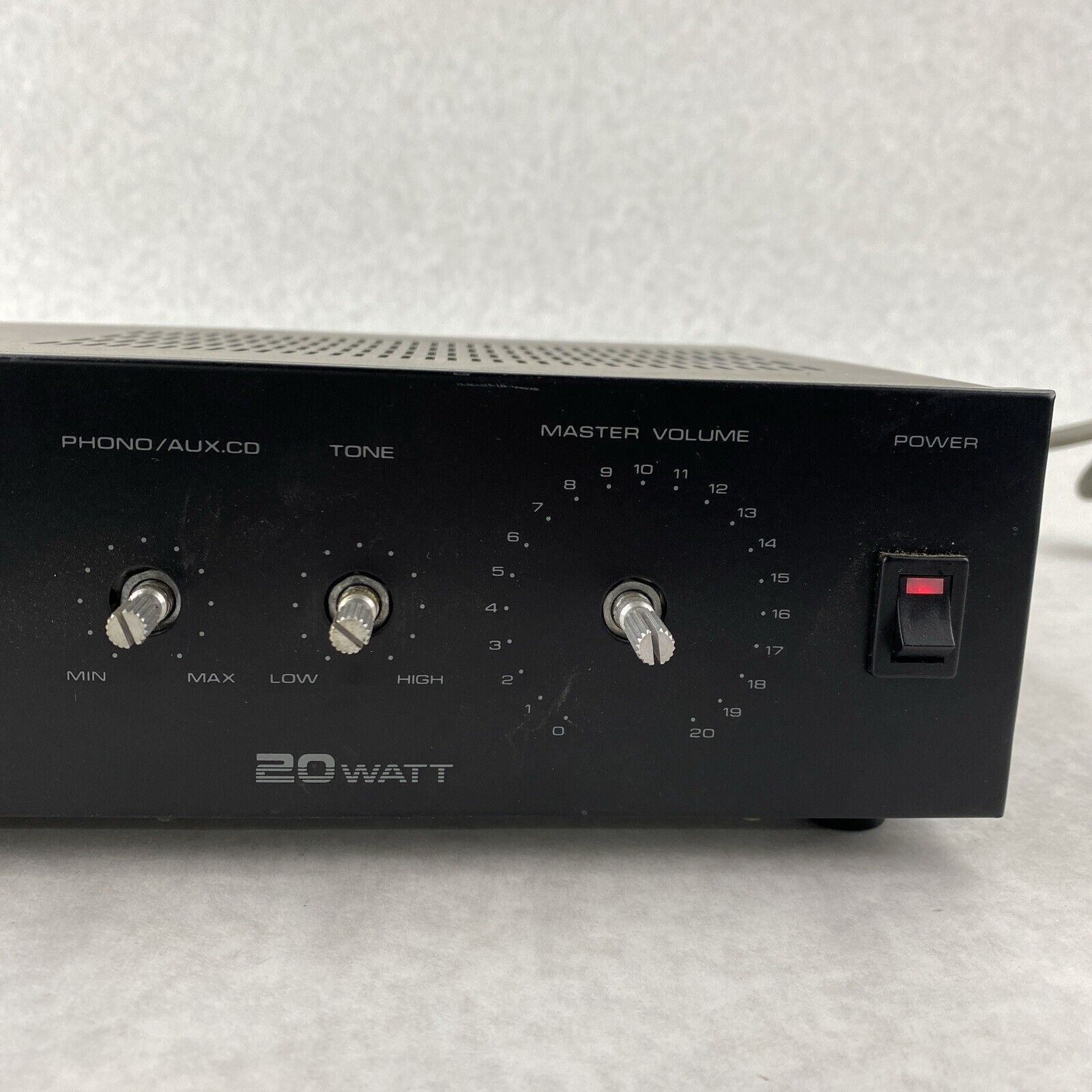 Radio Shack 32-2041 MPA-31 20 Watt PA Amplifier 120V/12V NO KNOBS