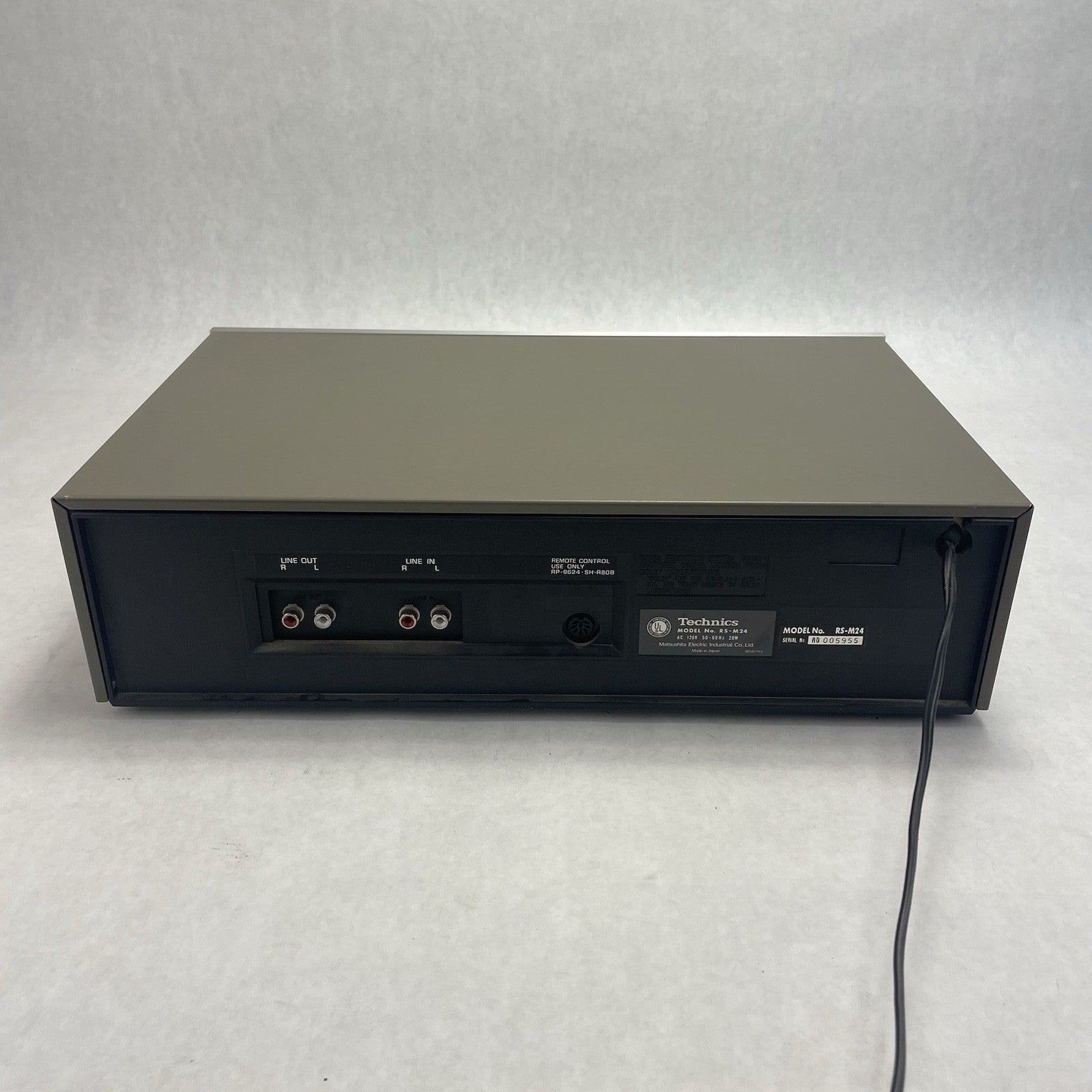 Technics RS-M24 Cassete Deck  Tested7